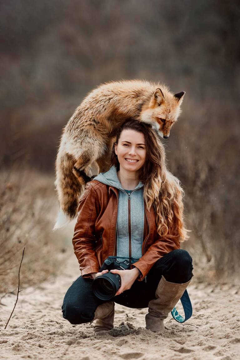 Magia spotkania z lisem – wyjątkowa sesja zdjęciowa Zapraszamy na niezwykłą sesję zdjęciową z udziałem oswojonych lisów z certyfikowanej hodowli! To wyjątkowe doświadczenie zarówno dla dzieci, jak i dorosłych – pełne czułości, bliskości z naturą i bajkowej atmosfery. Lisy, od urodzenia wychowywane z człowiekiem, są spokojne, zadbane i przyzwyczajone do kontaktu. To niecodzienna okazja, by stworzyć niezapomniane wspomnienia i uwiecznić je na wyjątkowych fotografiach.